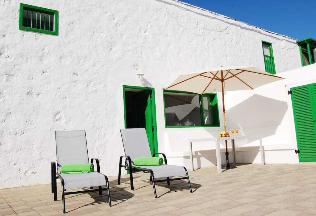 Typical Canarian House With Fabulous Sea Views Tías Kültér fotó