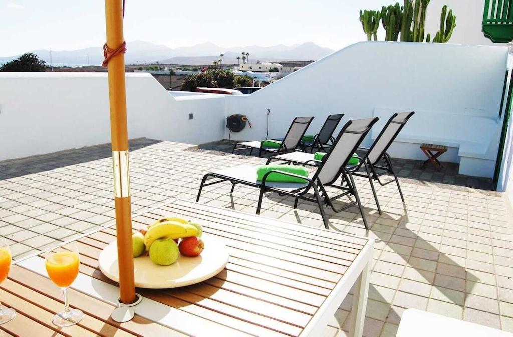 Typical Canarian House With Fabulous Sea Views Tías Kültér fotó