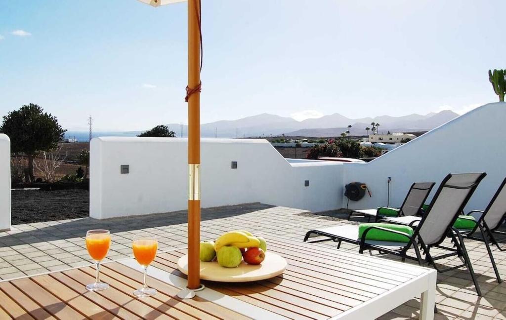 Typical Canarian House With Fabulous Sea Views Tías Kültér fotó